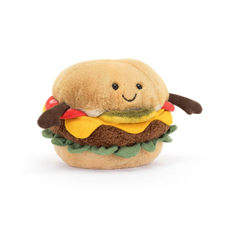 Amuseable Burger Soft Toy