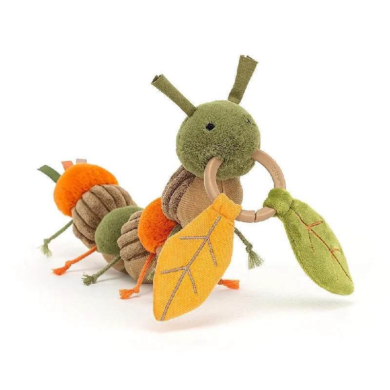 Fluffy and charming Jellycat itemsBaby Activity Toy Caterpillar Suitable from Birth