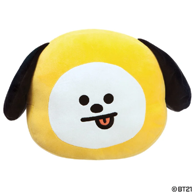 Delightful and enchanting plush friendsBT21, CHIMMY Plush Cushion, 11In
