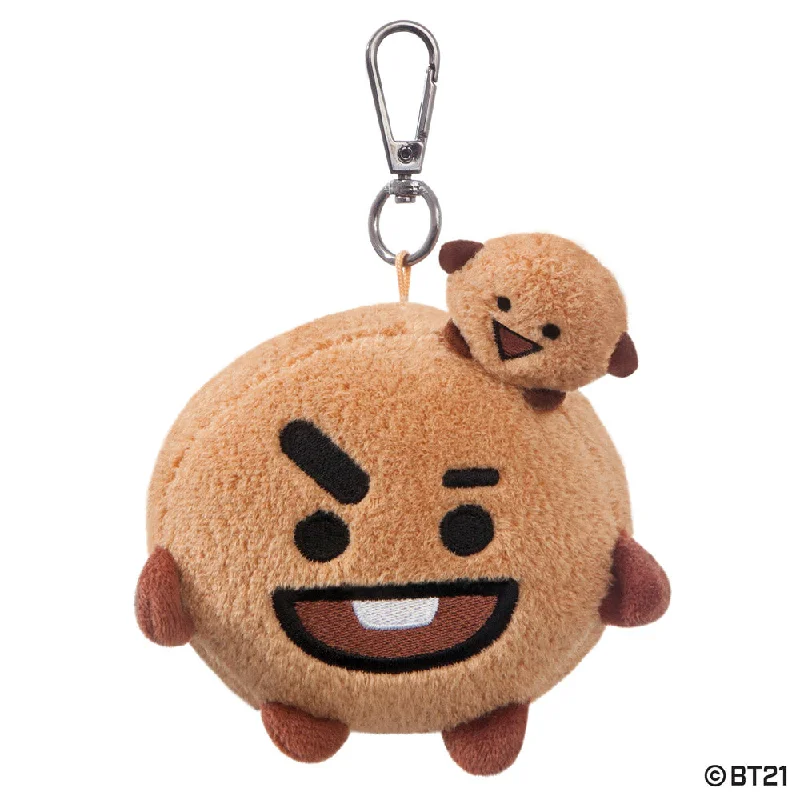 BT21, SHOOKY Plush Key Clip, 4In