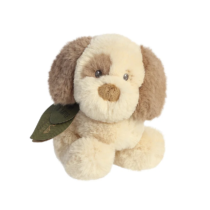 Ebba Eco Toddy Dog Rattle Soft Toy