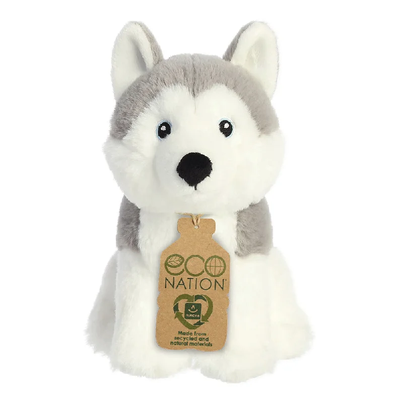 Eco Nation Husky Dog Soft Toy