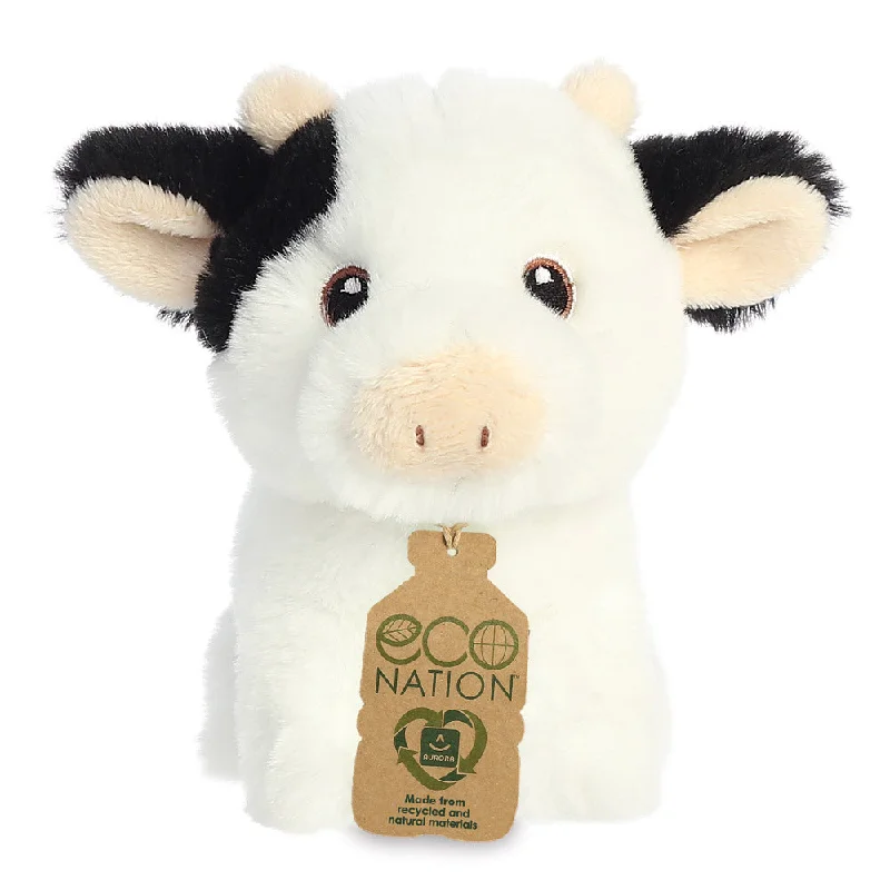 Eco Nation Mini Cow Soft Toy