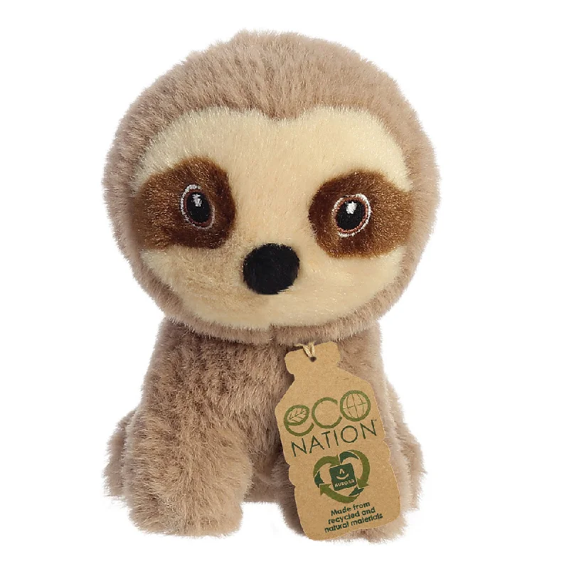 Eco Nation Mini Sloth Soft Toy