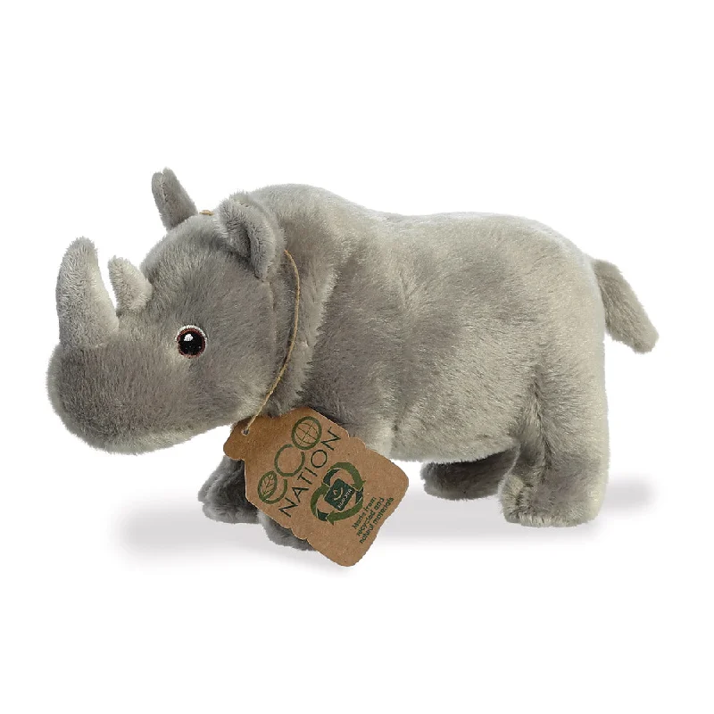 Eco Nation Rhinoceros Soft Toy