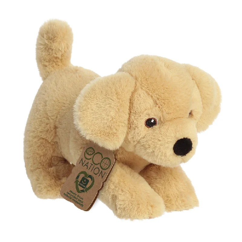 Eco Nation Yellow Labrador Dog Soft Toy