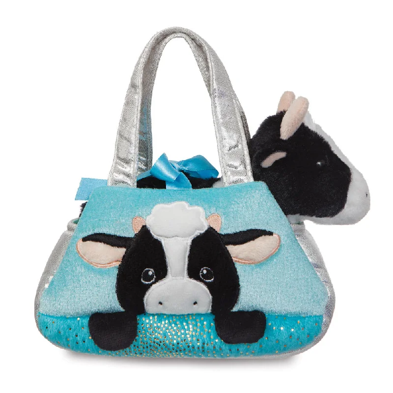 Fancy Pal Peek-a-Boo Cow Soft Toy