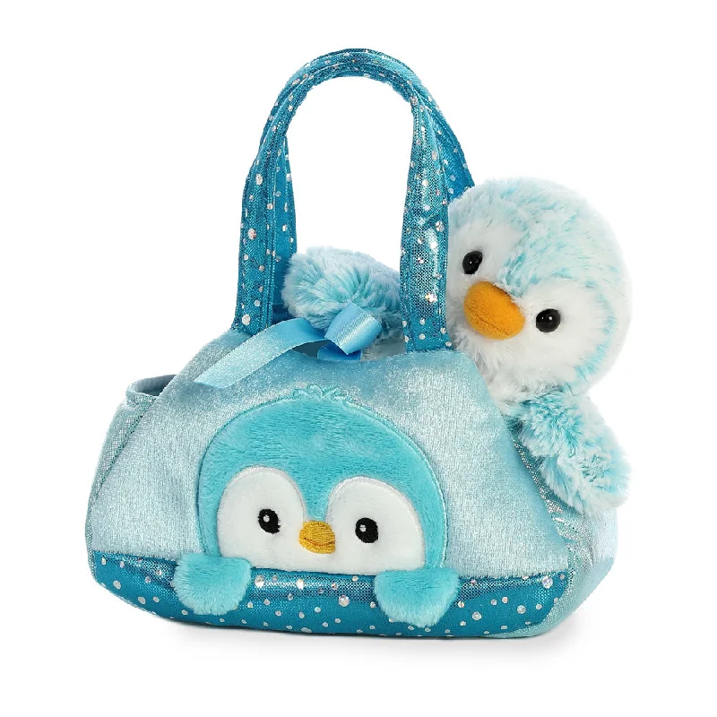 Fancy Pal Penguin Blue Soft Toy