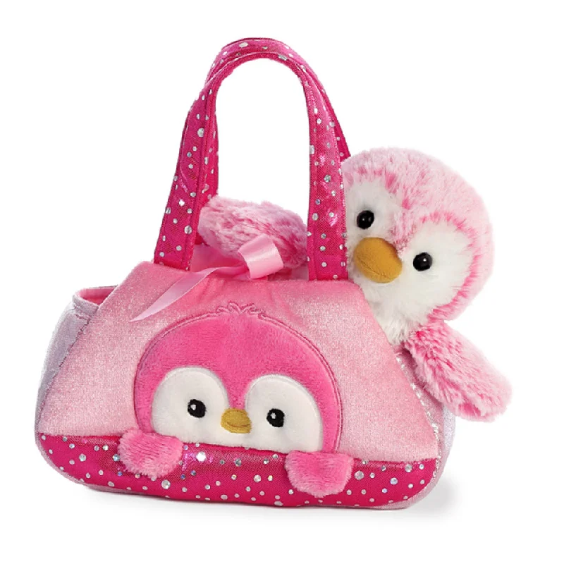 Fancy Pal Penguin Pink Soft Toy