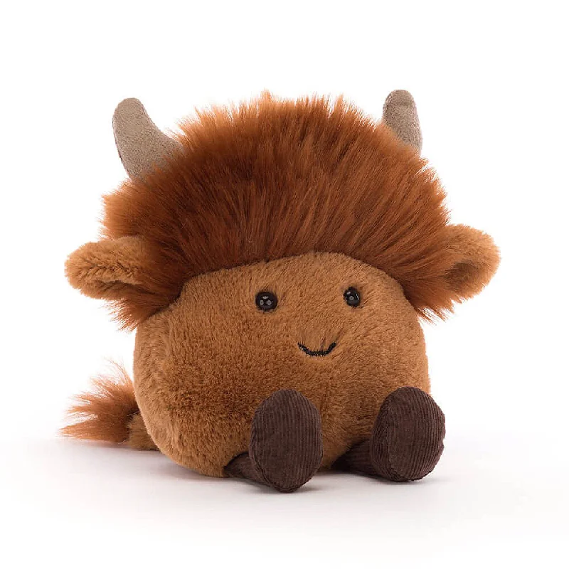 Adorable and snuggly Jellycat toysJellycat Amuseabean Highland Cow