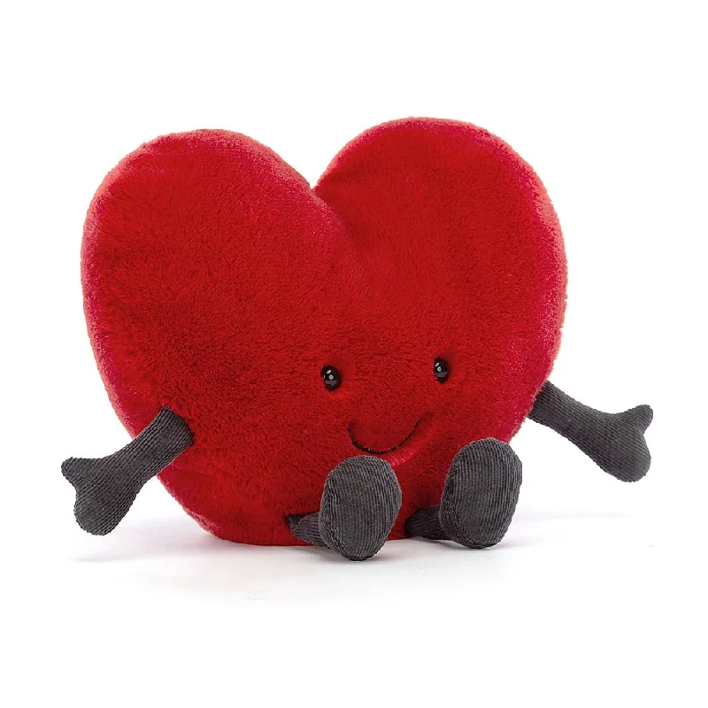 Huggable and charming Jellycat beloved by all ages.Jellycat Amuseable Large Red Heart