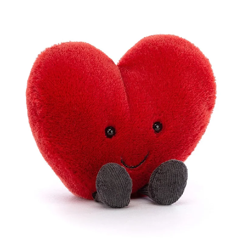 Fluffy and comforting Jellycat superior materialsJellycat Amuseable Red Heart Small