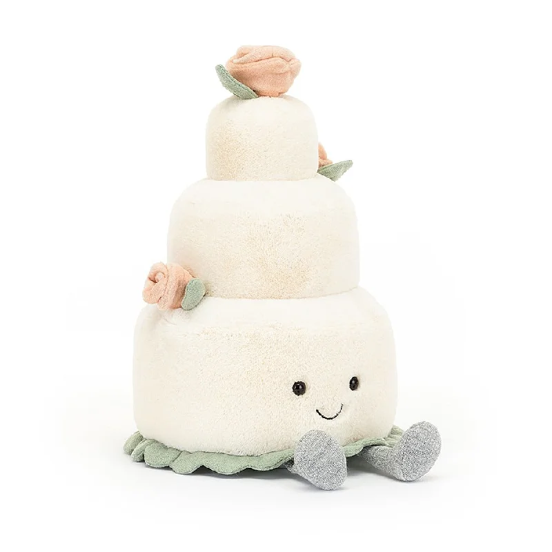 Cuddly and endearing Jellycat timeless appealJellycat Amuseable Wedding Cake