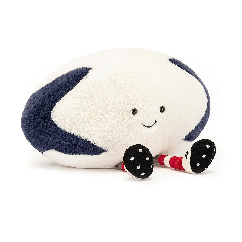 Huggable and comforting Jellycat creationsJellycat Amuseables Sports Rugby Ball