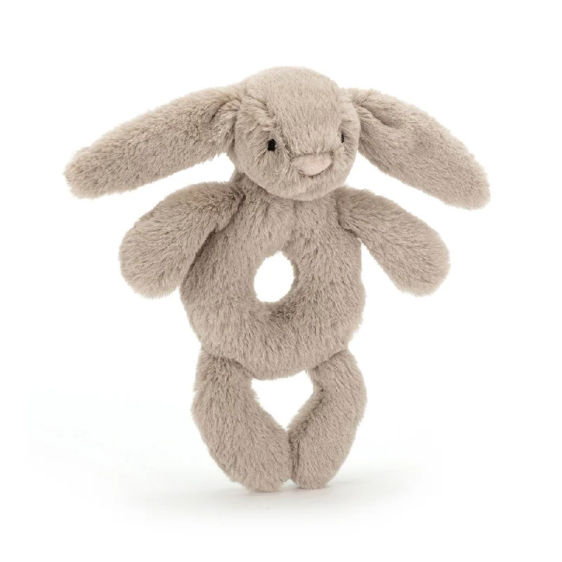 Jellycat Bashful Bunny Ring Rattle