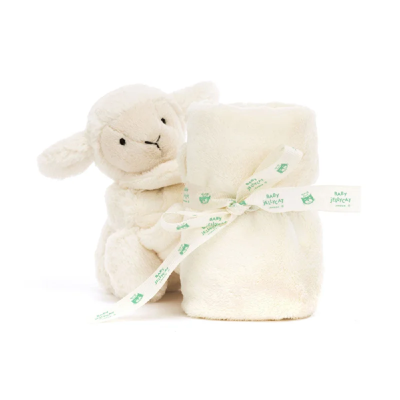 Jellycat Bashful Lamb Soother - Personalisation Available