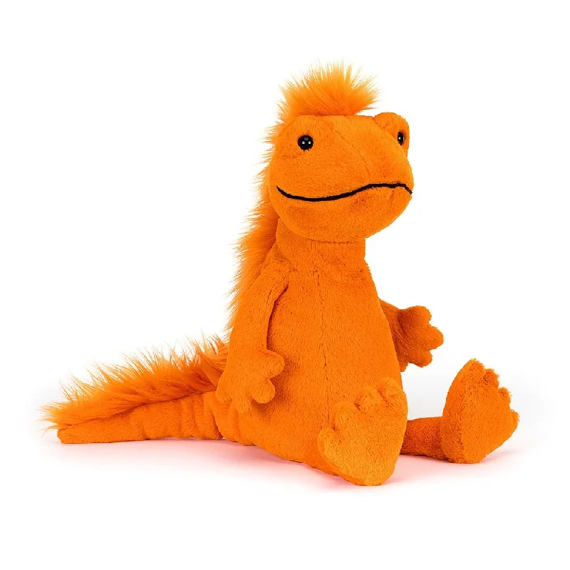 Cuddly and delightful Jellycat naptime buddiesJellycat Cruz Crested Newt