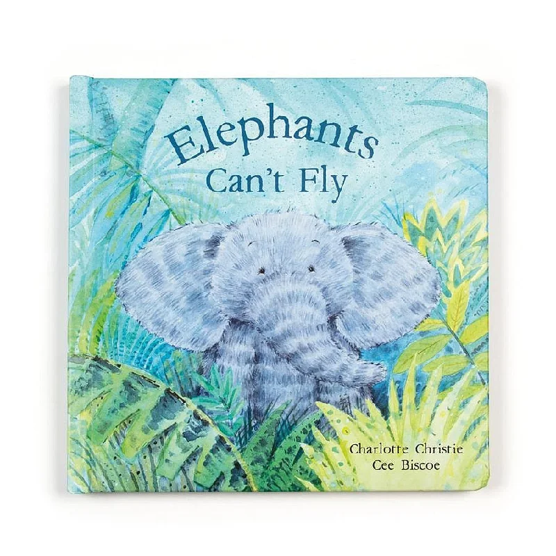 Jellycat Elephants Can't Fly Book