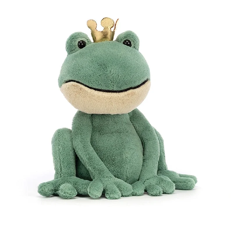 Fluffy and charming Jellycat itemsJellycat Fabian Frog Prince