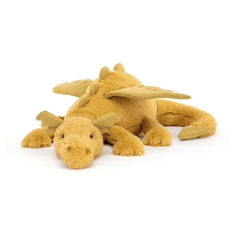 Fluffy and comforting Jellycat superior materialsJellycat Golden Dragon Large
