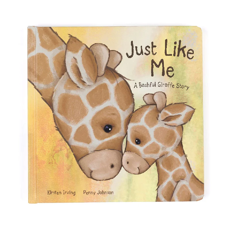 Jellycat Just Like Me a Bashful Giraffe Story