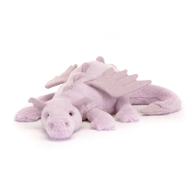 Jellycat Large Lavender Dragon