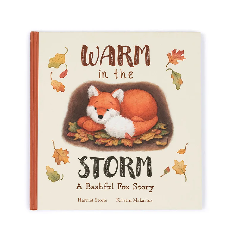 Jellycat Warm In The Storm a Bashful Fox Story Book