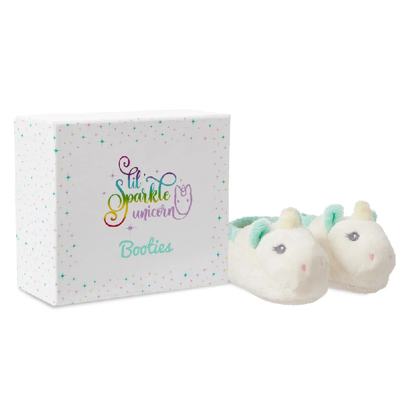 Lil' Sparkle Baby Unicorn Booties + Gift Box