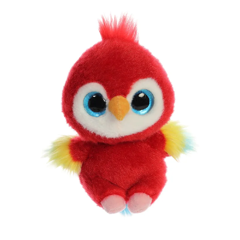 Lora the Scarlet Macaw Parrot Soft Toy