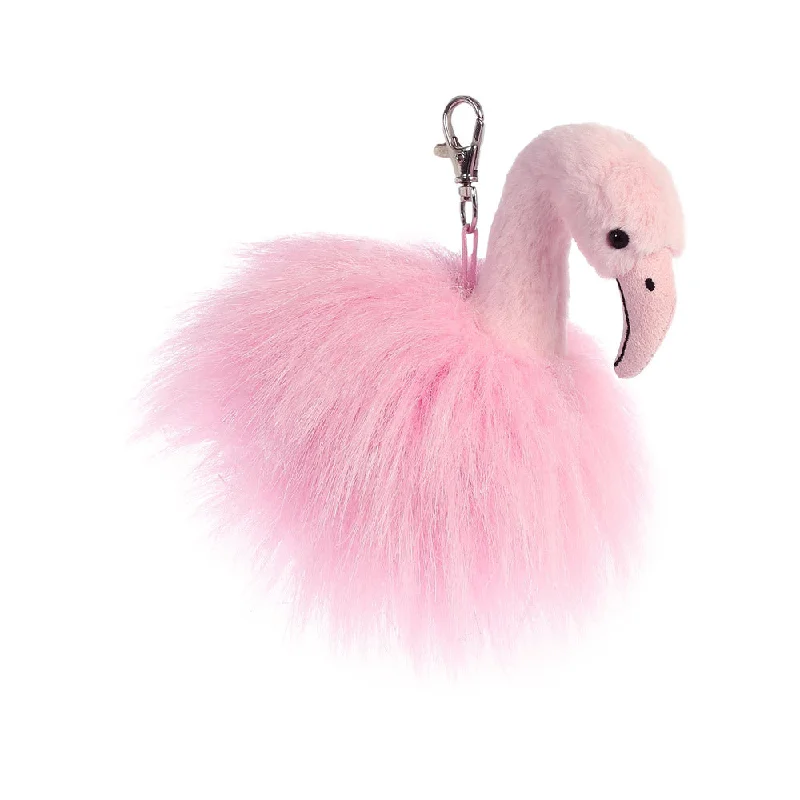 Luxe Boutique Ava Flamingo Key Clip