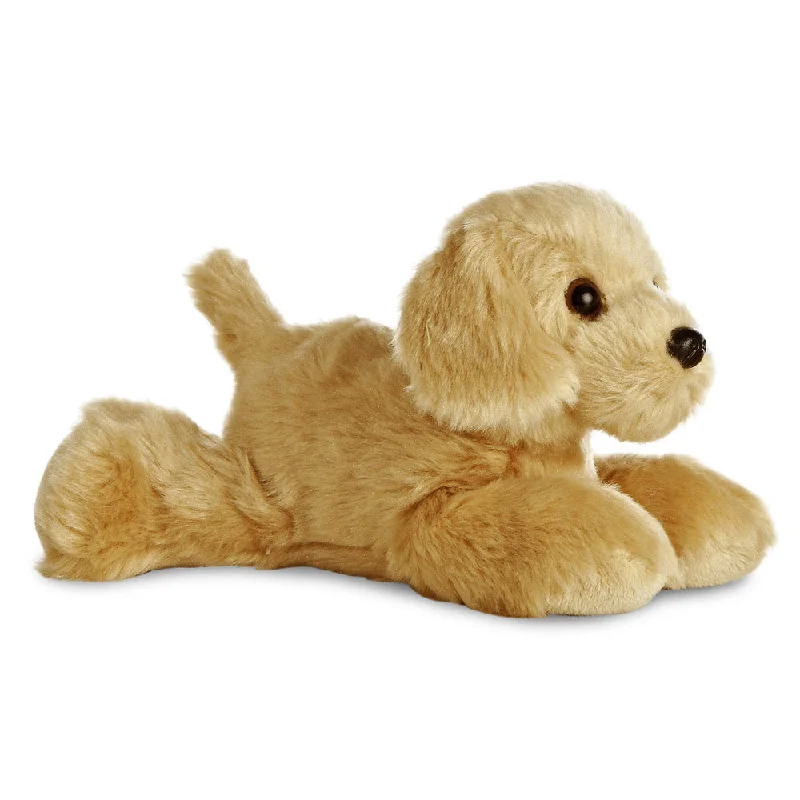 Colorful and vibrant plush creationsMini Flopsies Retriever Dog Soft Toy