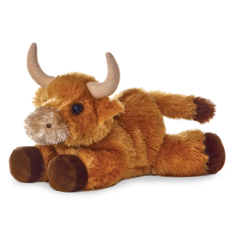 Mini Flopsies Mac Bull Soft Toy