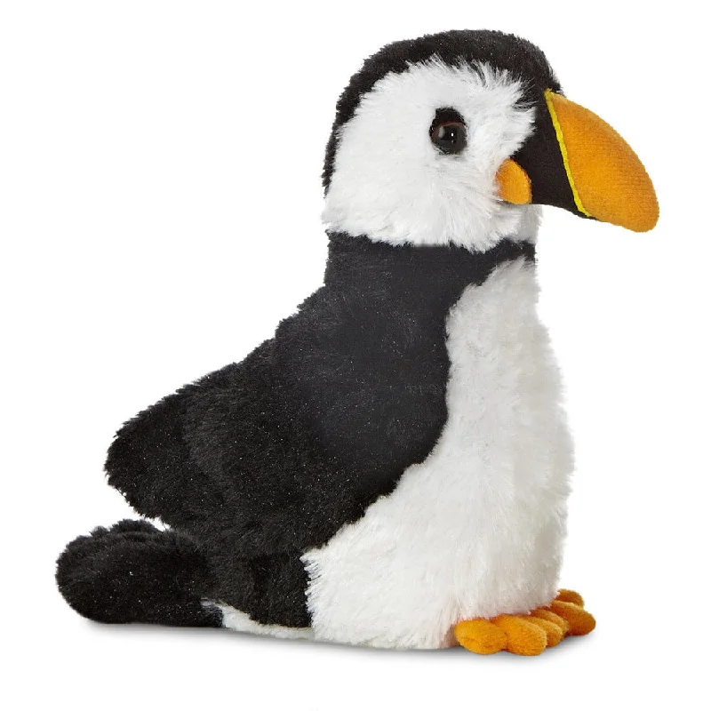 Mini Flopsies Puffin Bird Soft Toy