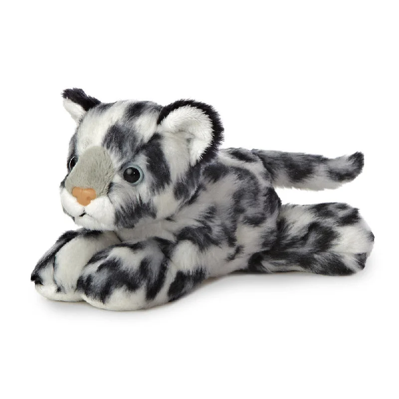 Mini Flopsies Snow Leopard Soft Toy