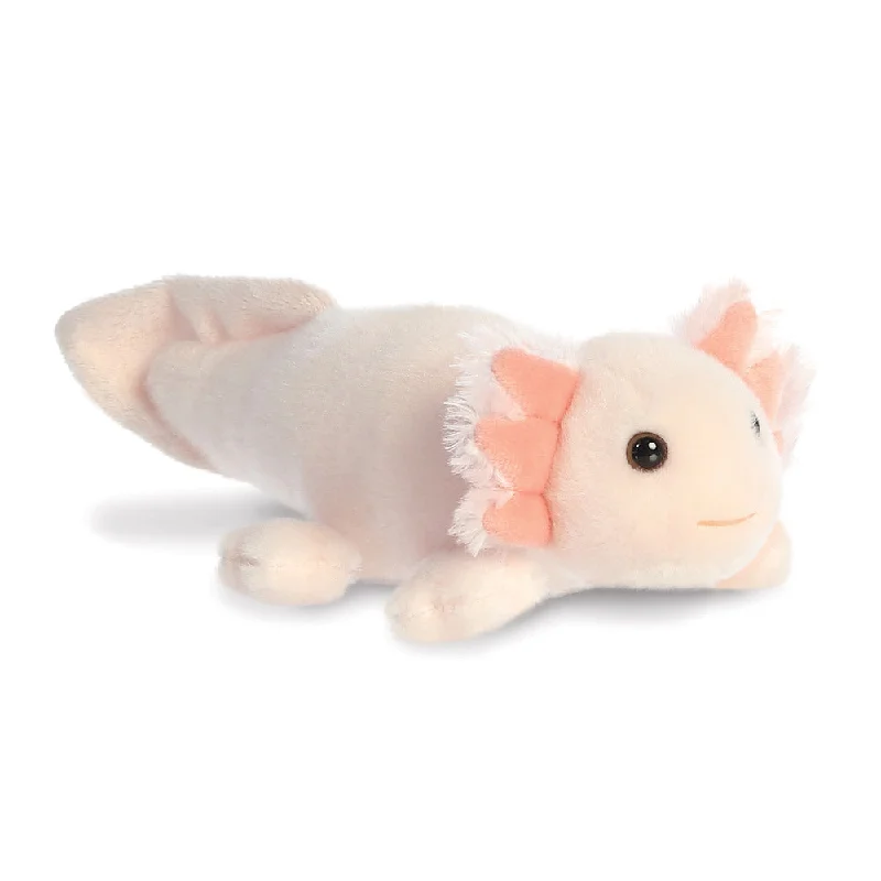 Fluffy and warm toy companionsMini Flopsies Axel Axolotl Soft Toy