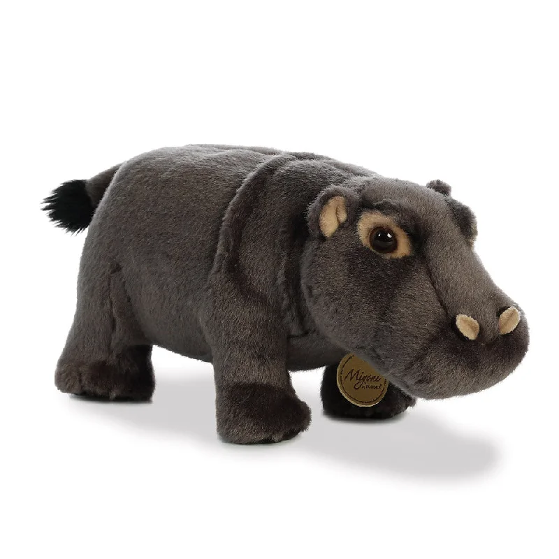 Colorful and vibrant plush creationsMiYoni Hippopotamus Soft Toy