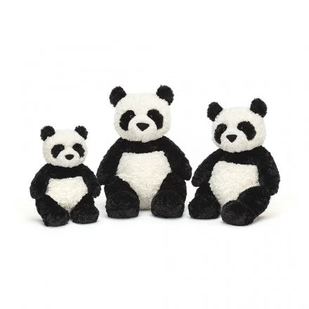 Montgomery Panda Soft Teddies From Jellycat Available in 3 Sizes