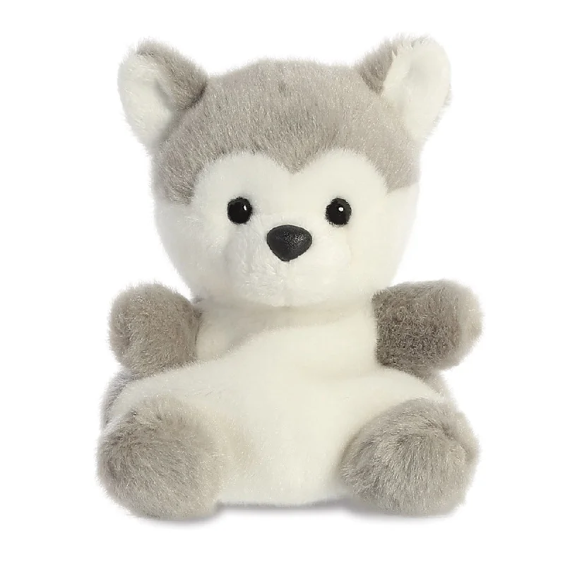 Palm Pals Busky Husky Dog Soft Toy