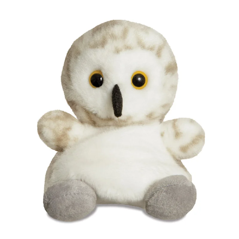 Cheerful and happy stuffed figuresPalm Pals Snowflake Snowy Owl Soft Toy