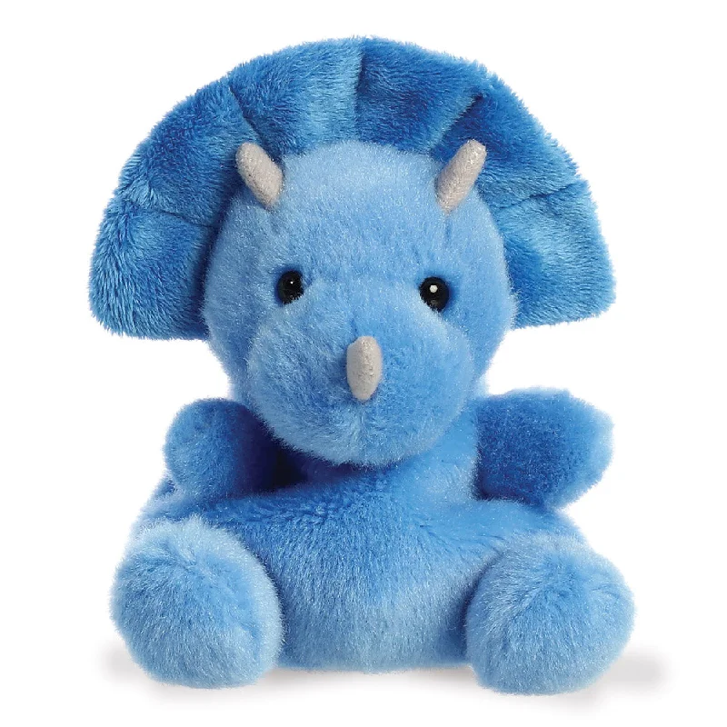 Delightful and enchanting plush friendsPalm Pals Tank Triceratops Soft Toy