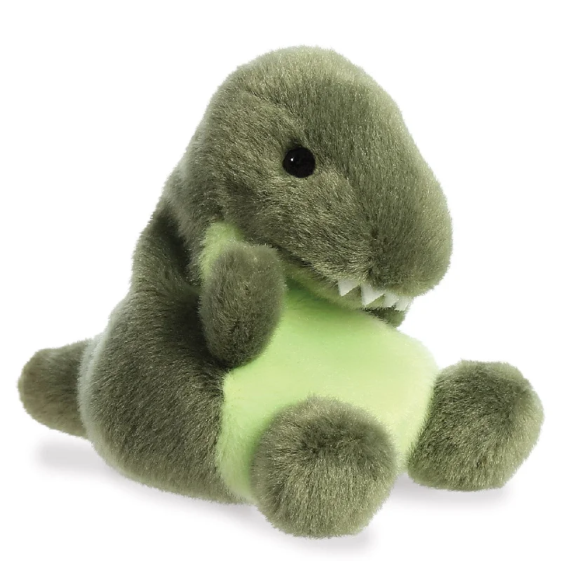 Colorful and vibrant plush creationsPalm Pals Tyranno T. rex Soft Toy