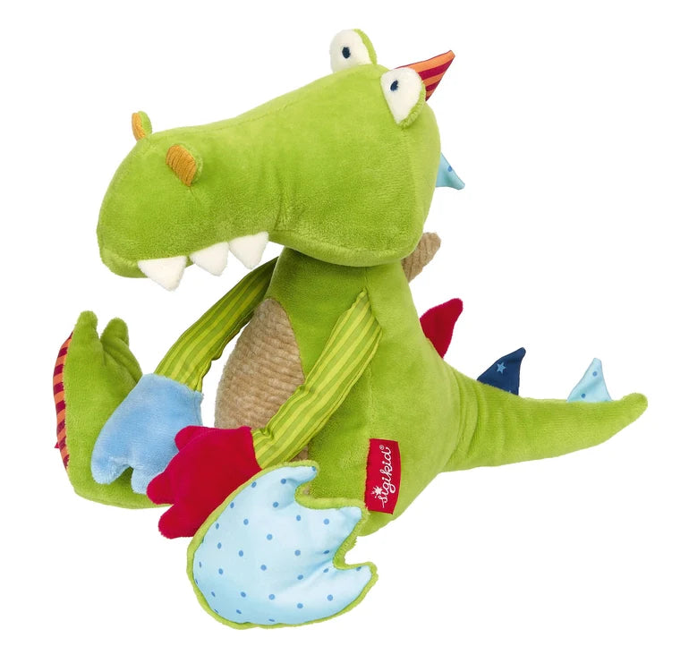 Plush, Patchwork Dragon