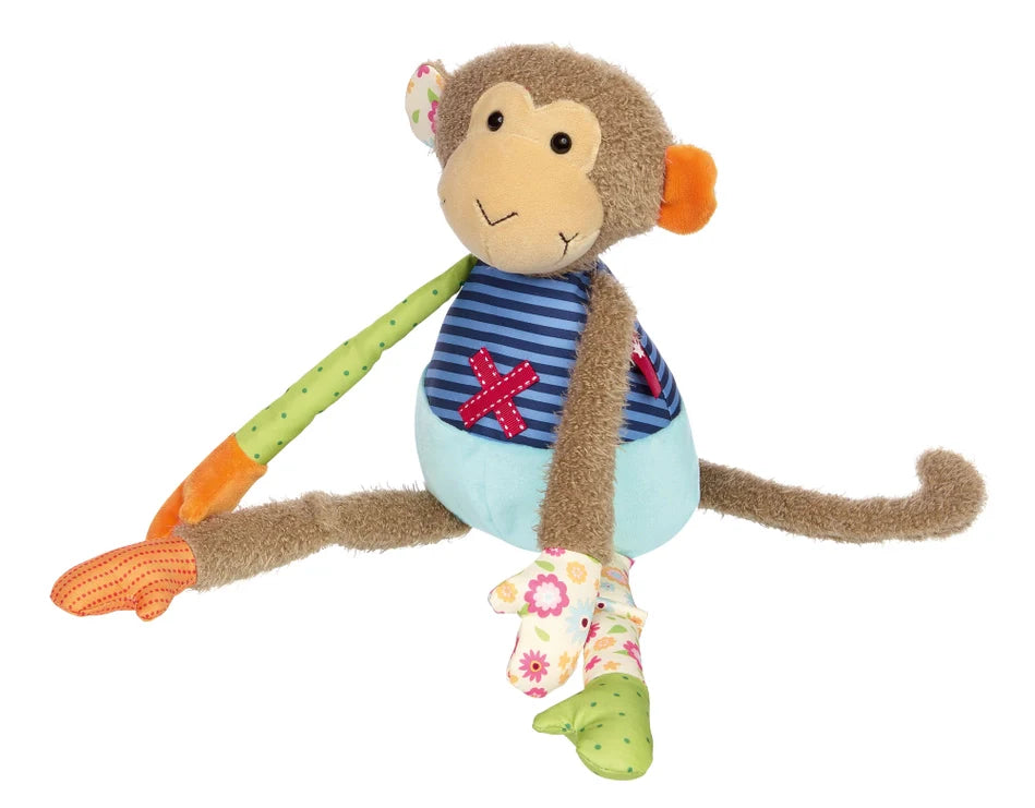 Plush, Patchwork Monkey