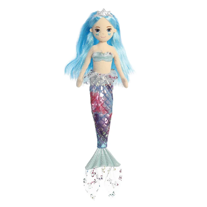 Sea Sparkles Butterfly Mermaid Soft Toy