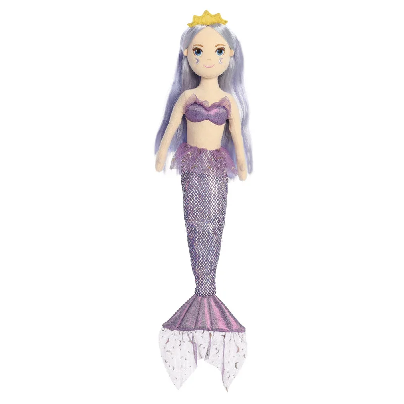 Sea Sparkles Lavender Mermaid Soft Toy