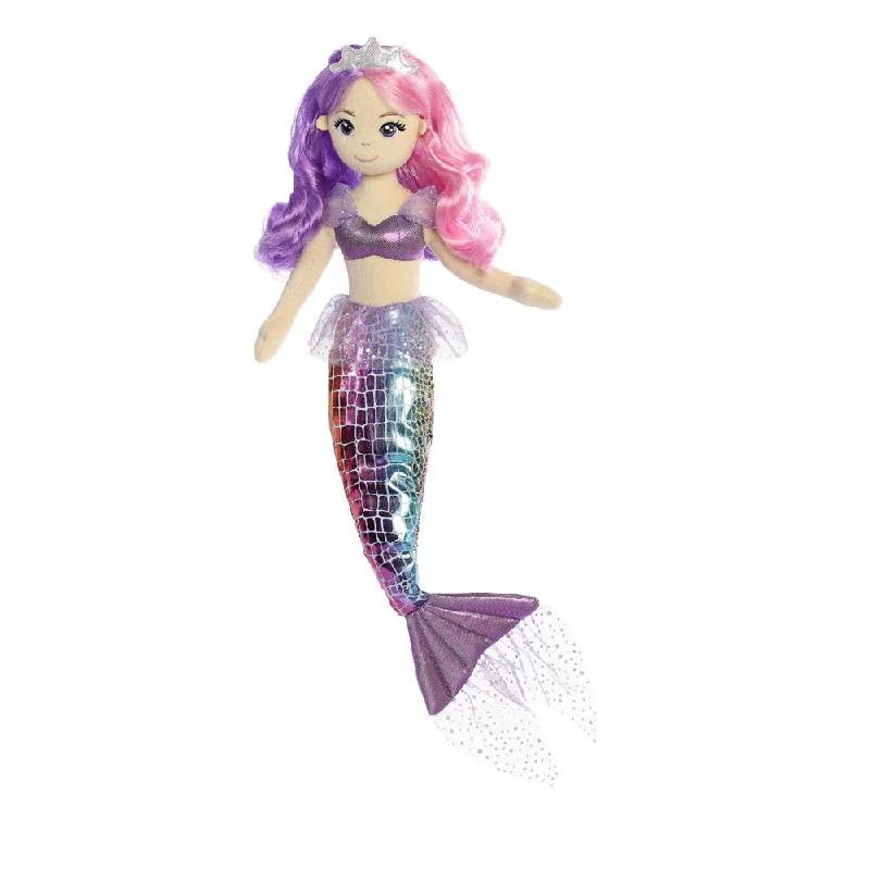 Sea Sparkles Pastel Sea Iris Mermaid Soft Toy