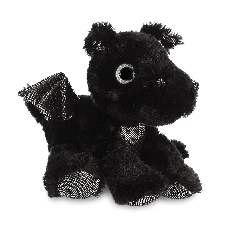 Colorful and vibrant plush creationsSparkle Tales Onyx Dragon Soft Toy