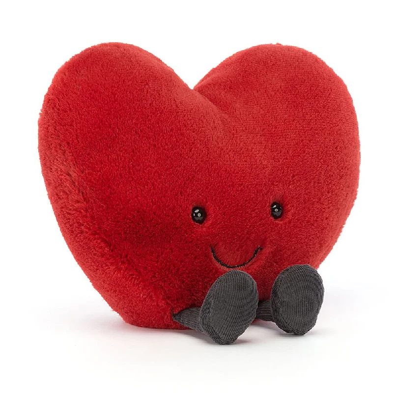 Cozy and delightful Jellycat companionsA3RH Amuseable Red Heart Large