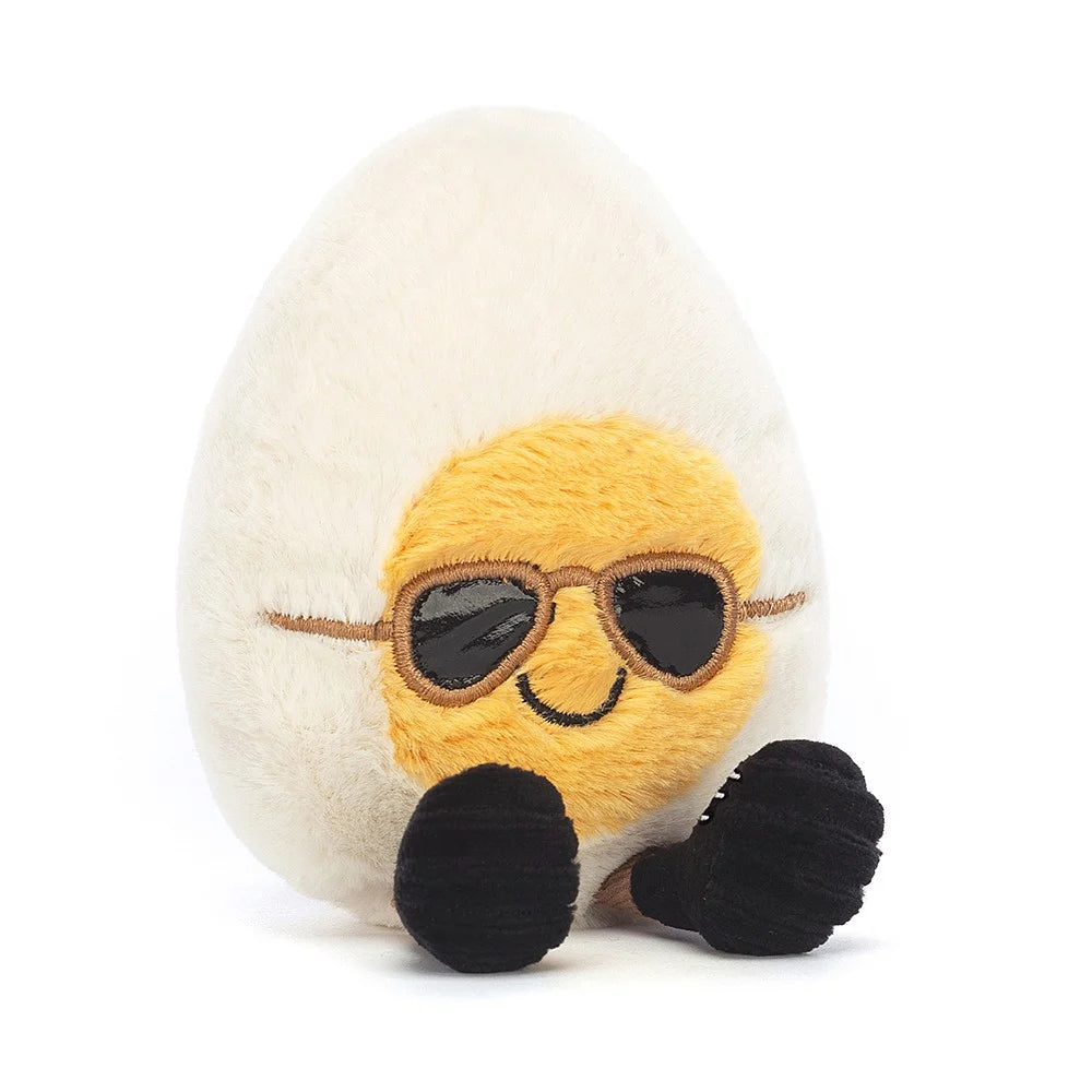 Soft and cozy Jellycat high-quality craftsmanshipA6BEC Amuseable Boiled Egg Chic