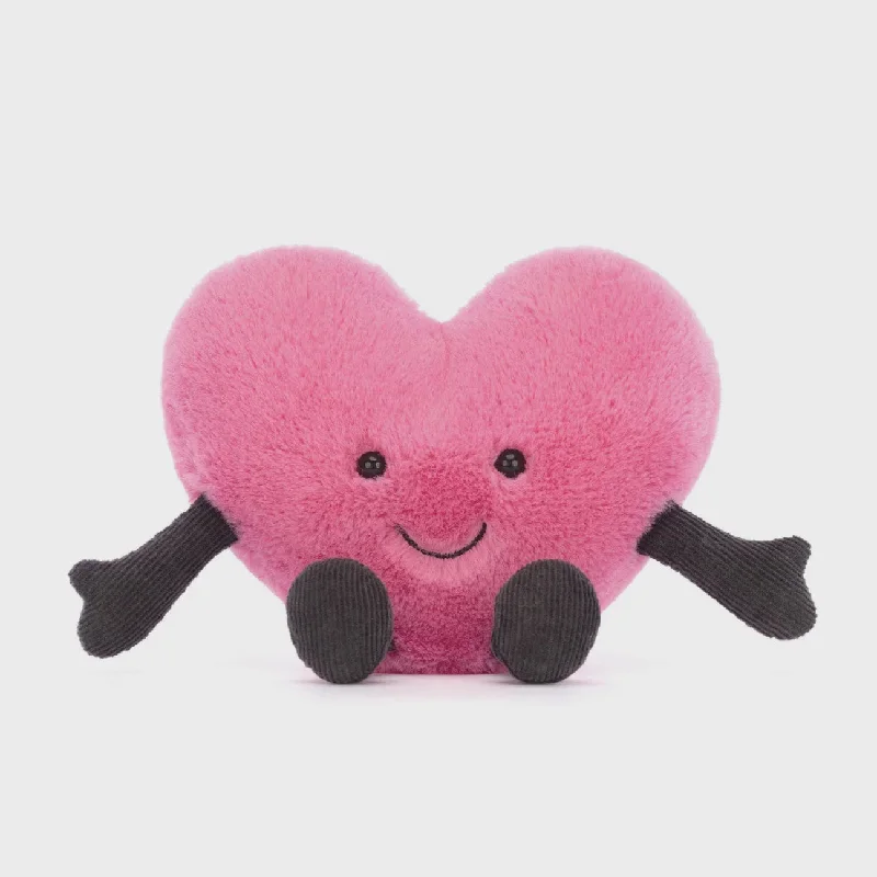Cuddly and lovely Jellycat animalsAmuseable Hot Pink Heart Large
